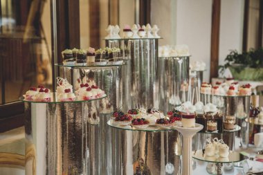 Lezzetli düğün Resepsiyon çikolata