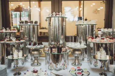 Lezzetli düğün Resepsiyon çikolata