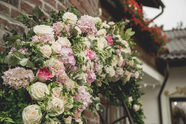 式の花の結婚式の装飾 — ストック写真