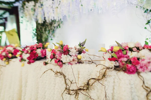 式の花の結婚式の装飾 — ストック写真