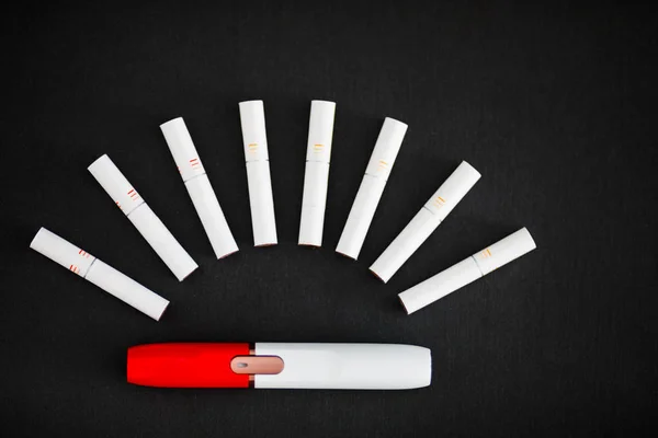 Електронні Сигарети Технологічна Сигарета Тютюнова Система Iqos — стокове фото