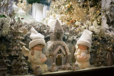 Noel ve mutlu yeni yıl dekorasyon. Noel arka plan w