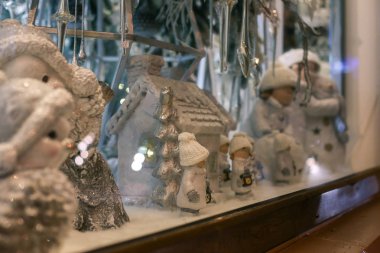 Noel ve mutlu yeni yıl dekorasyon. Noel arka plan w