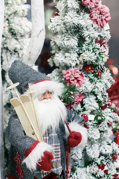 Natale e Felice anno nuovo decorazione. Sfondo di Natale w — Foto Stock