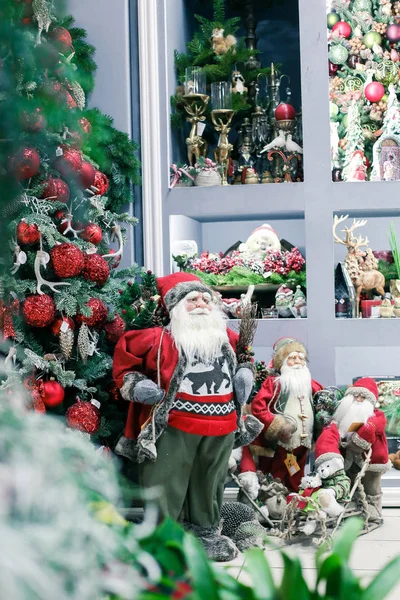 Natale e Felice anno nuovo decorazione. Sfondo di Natale w — Foto Stock