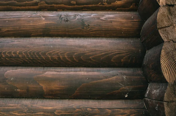 Ahşap doku arka plan veya eski kahverengi ahşap panel doğal woo — Stok fotoğraf