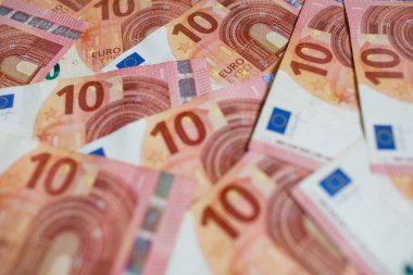 Avrupa Birliği'nin para. Euro banknot, yeni on euro bankno
