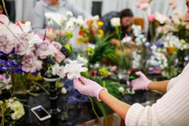 Çiçek kompozisyon. Çiçek arka plan. 