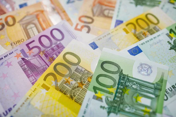Euro Money. Euro Money Banknotes. Euro cash background.