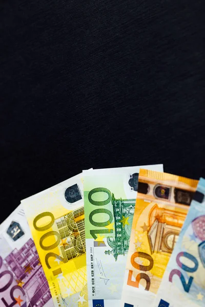 Dinheiro Dinheiro Euro Dólares Americanos — Fotografia de Stock
