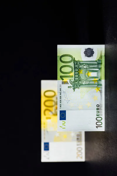Argent Comptant Euro Dollars Américains Devise — Photo