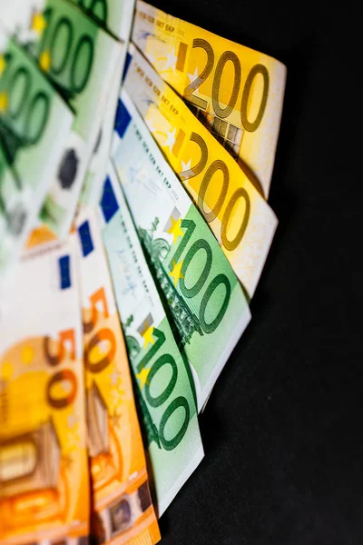 Geld Bargeld Euro Und Amerikanischer Dollar — Stockfoto