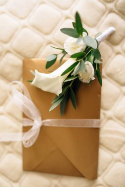  Davetiye Zarfı çiçekli