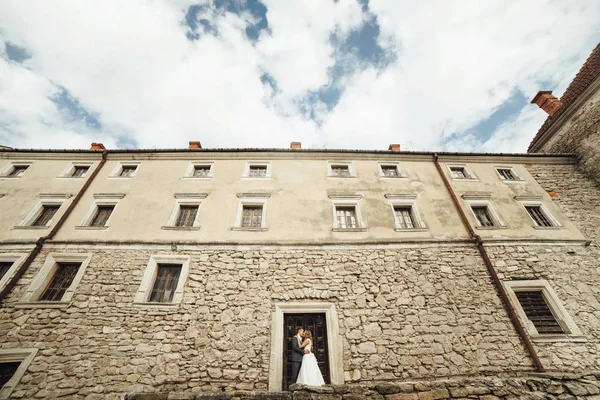 Mariée Marié Jour Mariage Couple Jolie Mariée Marié Élégant — Photo