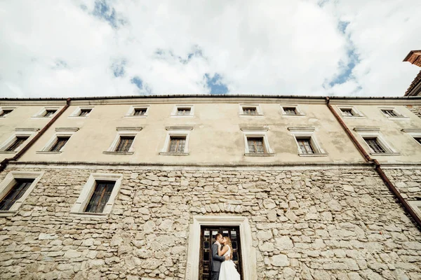 Mariée Marié Jour Mariage Couple Jolie Mariée Marié Élégant — Photo