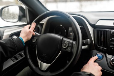 Motoru Start, başlangıç pilotu stop motoru butonu.