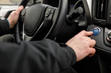 Motoru Start, başlangıç pilotu stop motoru butonu.