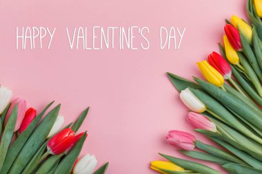 Bahar Lale çiçek kavramı. Sevgililer günü, Woman's Day, anneler günü.