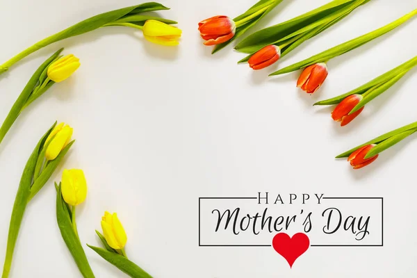 Mother's day holiday. Women's day poster or banner . International Women's Day on 8 March design. Tulips Flowers on background.