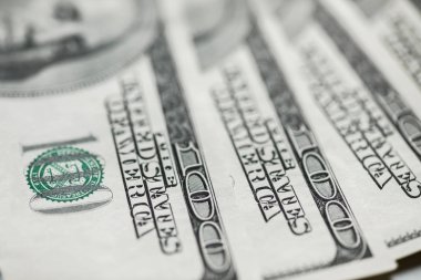 Amerikan yüz dolar faturaları para. Bize dolar banknotlar doku.
