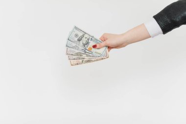 Dolar faturaları. Doları para birimi. Bize dolar nakit.