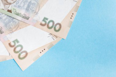 nakit para. Ukrayna ulusal para birimi faturaları. Ukraynalı para. Finans arka plan kapatın.