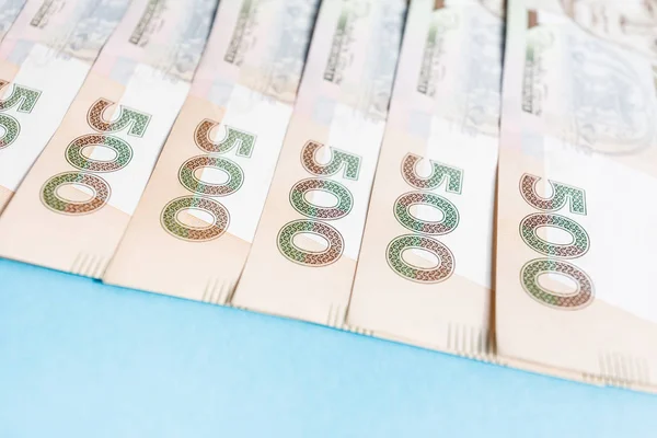 nakit para. Ukrayna ulusal para birimi faturaları. Ukraynalı para. Finans arka plan kapatın.