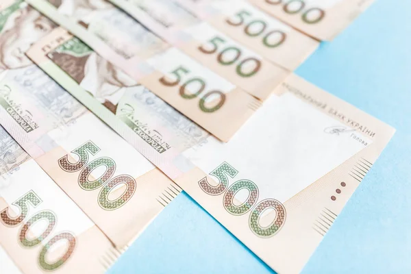 nakit para. Ukrayna ulusal para birimi faturaları. Ukraynalı para. Finans arka plan kapatın.
