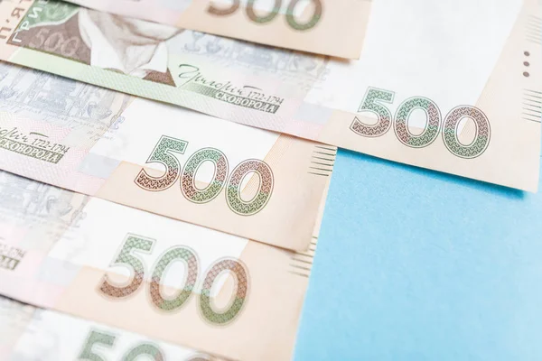 nakit para. Ukrayna ulusal para birimi faturaları. Ukraynalı para. Finans arka plan kapatın.