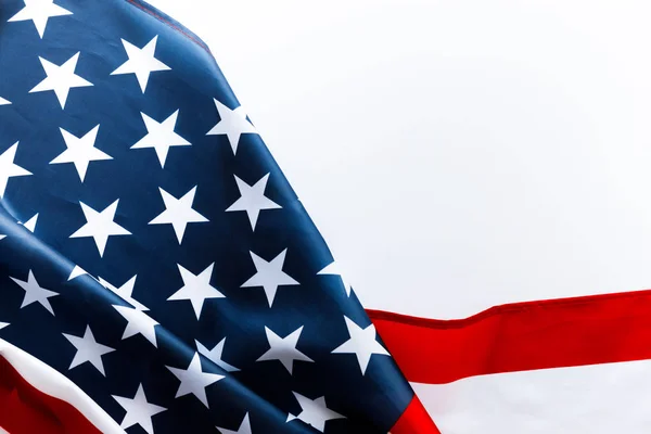 Amerikanische Flagge Hautnah Für Den Juli — Stockfoto