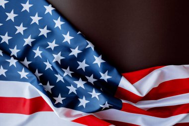 Anma Günü veya 4 Temmuz Amerikan bayrağı.