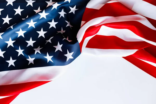 American Flag Memorial Day 4Th July — Stock Photo, Image