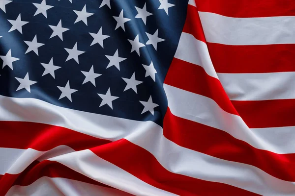 Amerikaanse Vlag Voor Memorial Day 4Th July — Stockfoto