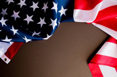 Bağımsızlık günü, Amerikan bayrağı, yakın çekim.