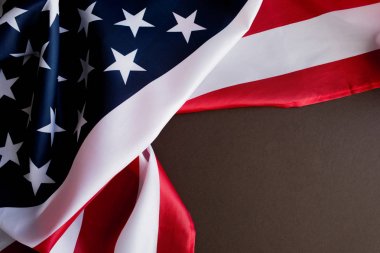 Bağımsızlık günü, Amerikan bayrağı, yakın çekim.
