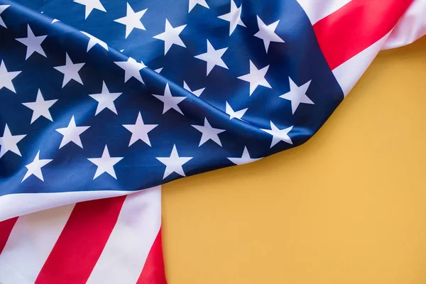 Amerikai Zászló Memorial Day Vagy Július — Stock Fotó