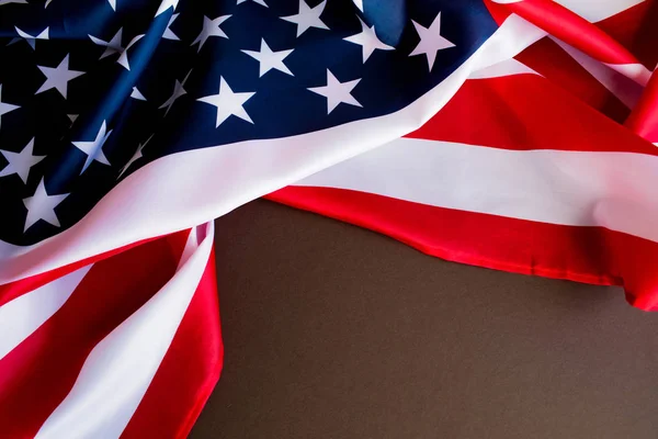 Bandera Estadounidense Para Día Los Caídos Julio — Foto de Stock