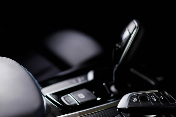 Luxury Car Interior Details Modern Car — Stock Photo, Image