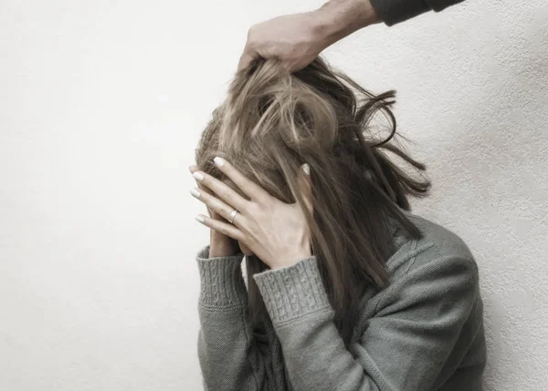 Molestie Sessuali Cessazione Della Violenza Contro Donne Giornata Internazionale Della — Foto Stock