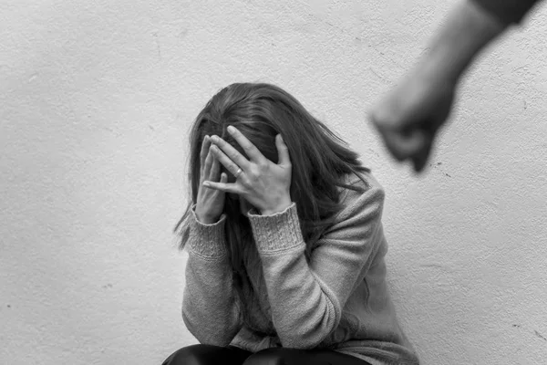 Acoso Sexual Parar Violencia Contra Las Mujeres Día Internacional Mujer —  Fotos de Stock
