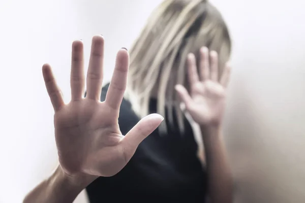 Molestie Sessuali Cessazione Della Violenza Contro Donne Giornata Internazionale Della — Foto Stock