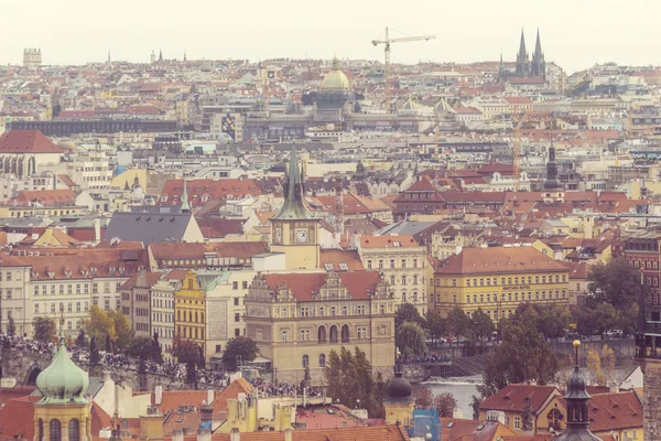 Schöne Aussicht Auf Prag Herbst — Stockfoto