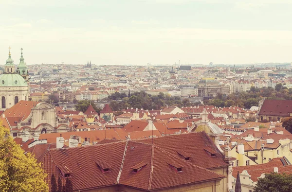 Schöne Aussicht Auf Prag Herbst — Stockfoto