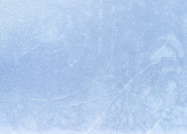 Texturizado Gelo Azul Congelado Pista Inverno Fundo — Fotografia de Stock