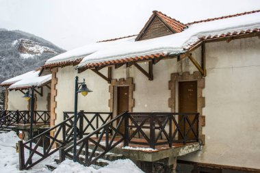 Avrupa'nın kış kar kaplı yazlık