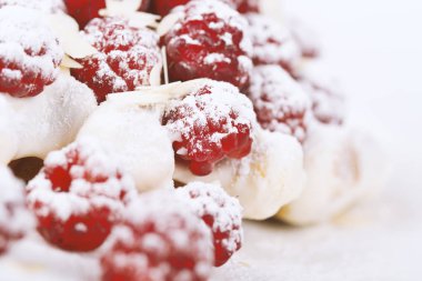 Beyaz arka planda Belçika Waffle