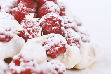 Beyaz arka planda Belçika Waffle