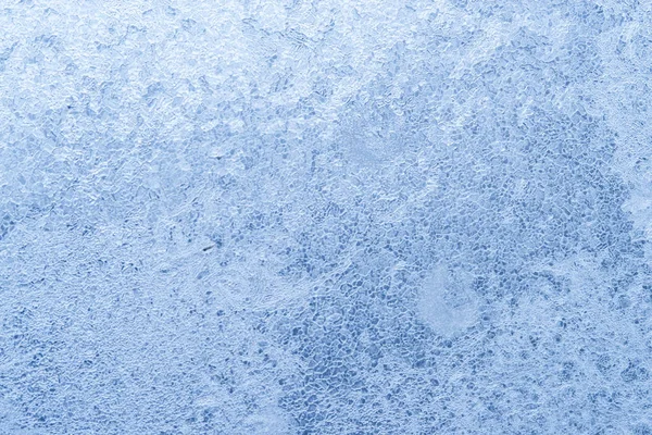 Texturizado Hielo Azul Congelado Pista Invierno Fondo — Foto de Stock