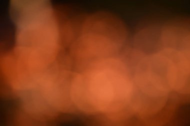 portakal yangın bokeh arka plan.