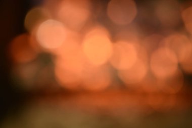 portakal yangın bokeh arka plan.